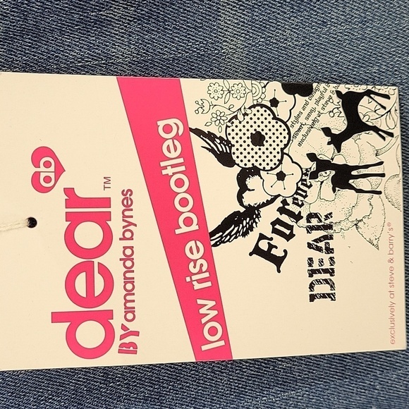 Dear ab Womens Star Pocket Low Rise Bootcut jeans size 8 - Picture 10 of 14